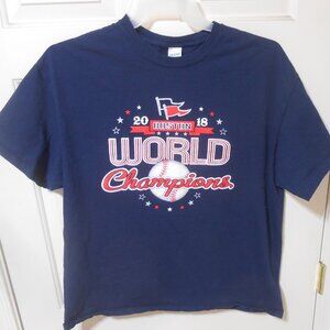Unisex Adult XL Glidan Boston Red Sox Baseball 2018 World Champions T-Shirt ⚾